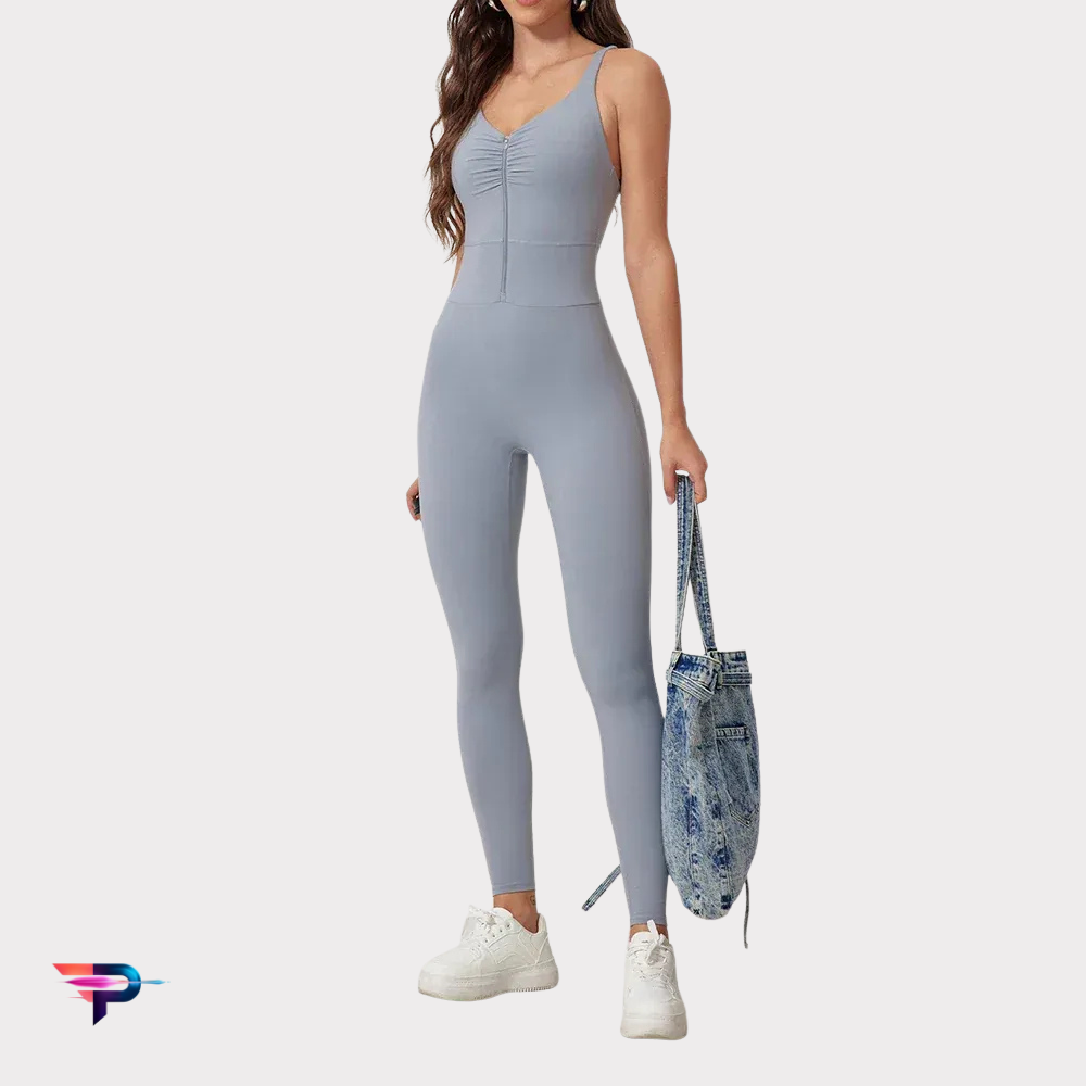 Mono Deportivo Mujer con Cremallera