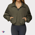 Chaqueta Deportiva Invierno Mujer | Térmica, Cortaviento y Ajuste Suelto
