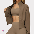 WarmFlow Pro - Chaqueta Térmica Deportiva Mujer