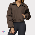 Chaqueta Deportiva Invierno Mujer | Térmica, Cortaviento y Ajuste Suelto