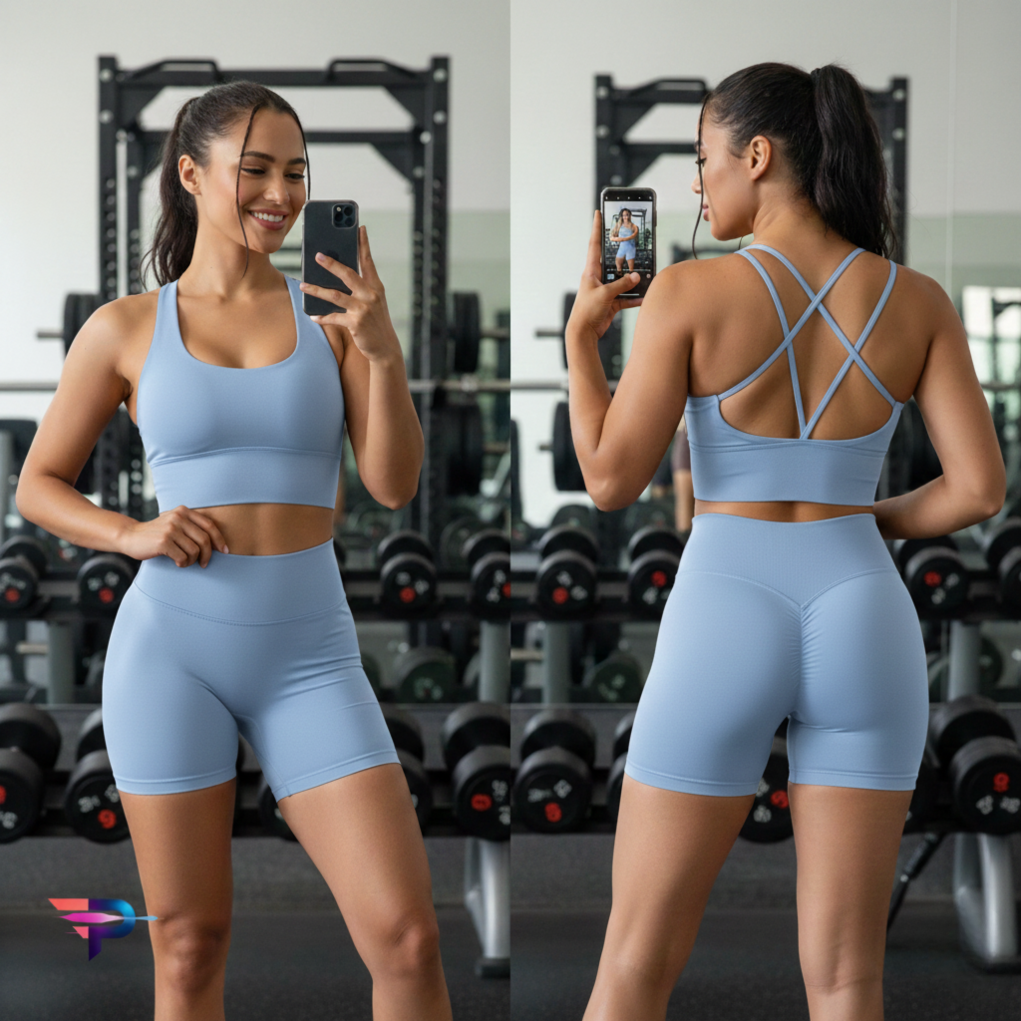 Lux Fit Seamless Energy - Conjunto Deportivo Mujer