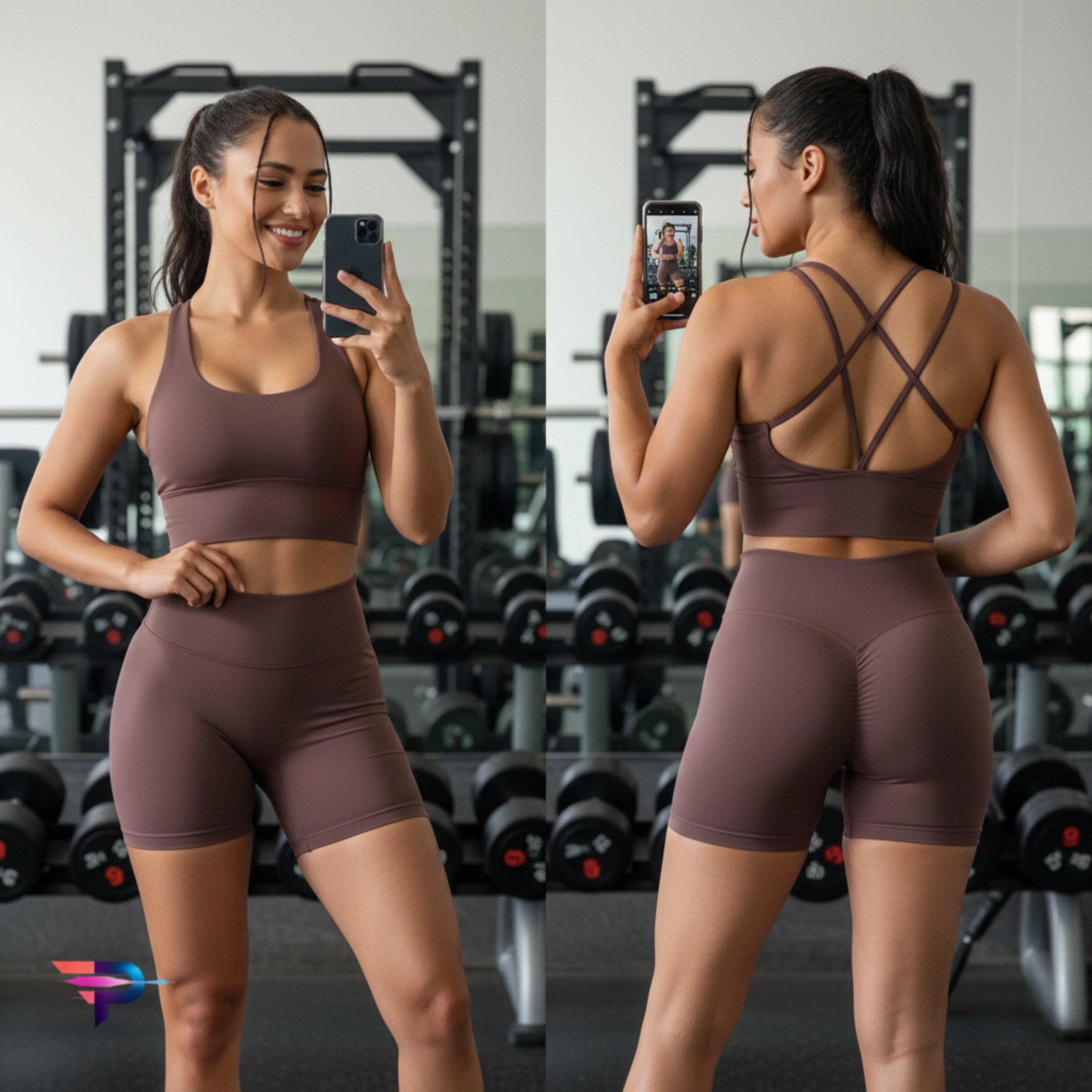 Lux Fit Seamless Energy - Conjunto Deportivo Mujer