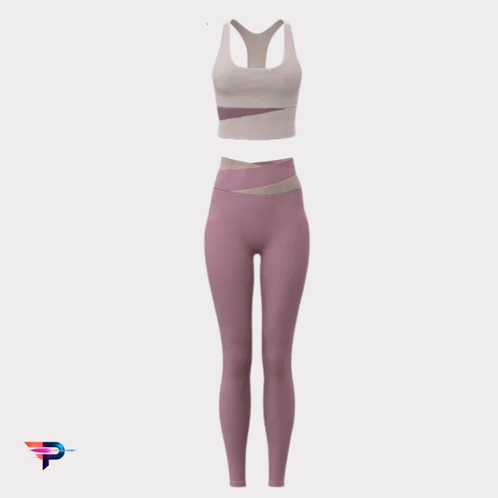 Conjunto Lux Deportivo Mujer: Leggings Push Up Cintura Alta + Sujetador