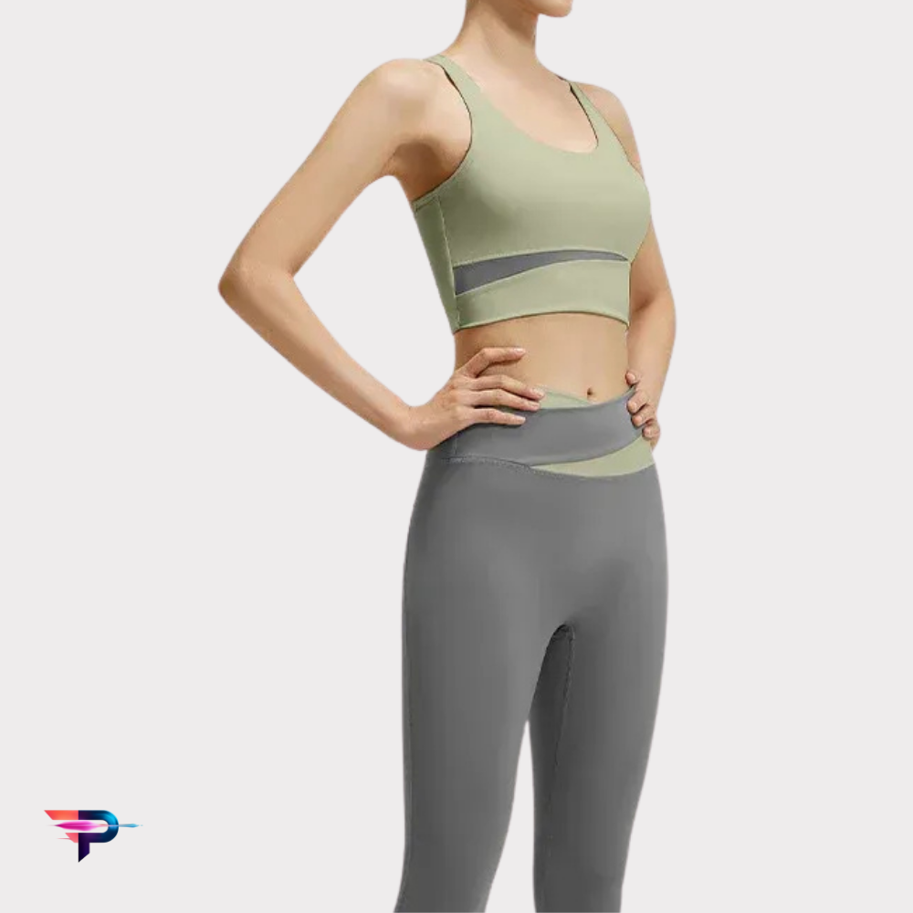 Conjunto Lux Deportivo Mujer: Leggings Push Up Cintura Alta + Sujetador