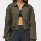 Chaqueta Deportiva Invierno Mujer | Térmica, Cortaviento y Ajuste Suelto