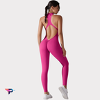 Power Flow - Mono Deportivo Mujer Espalda Descubierta