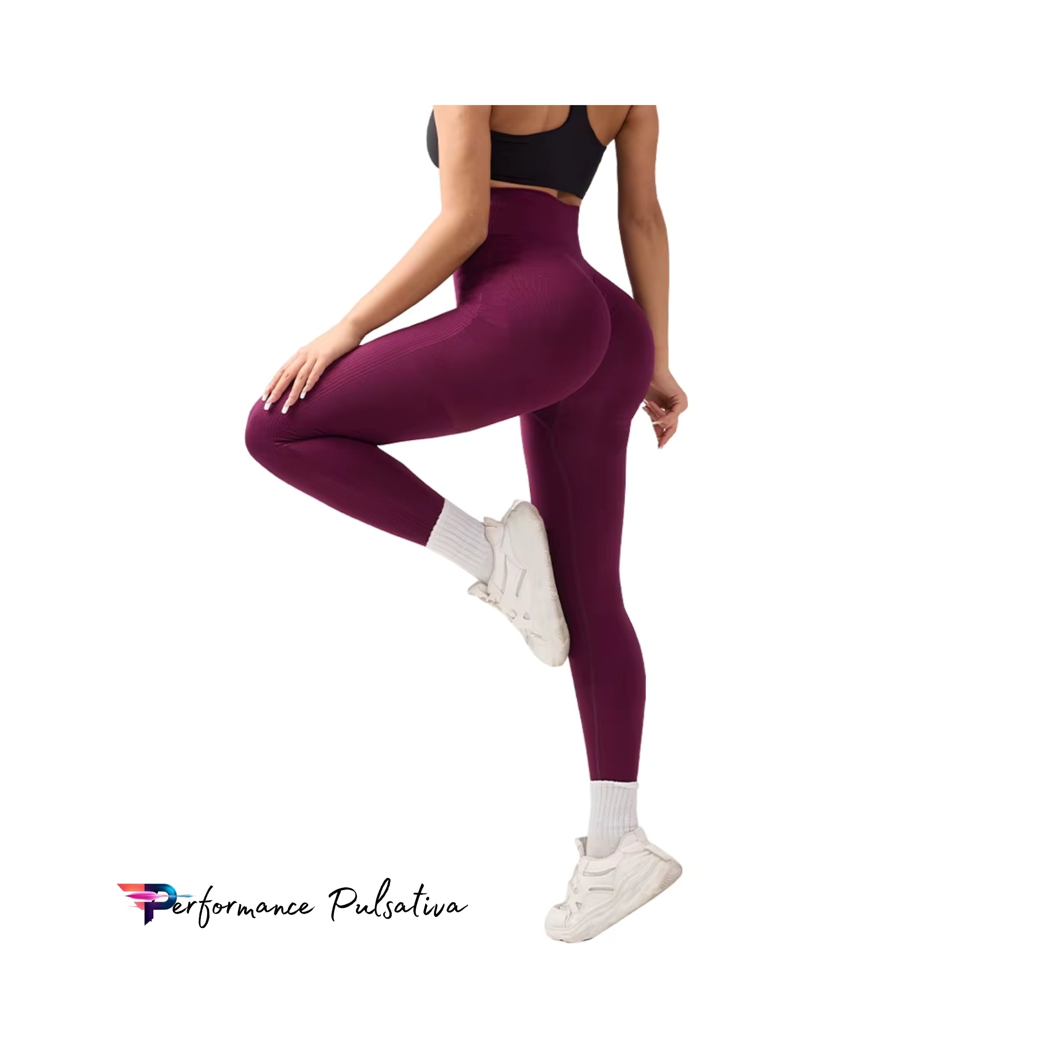 Leggings Deportivos Mujer Seamless Cintura Alta