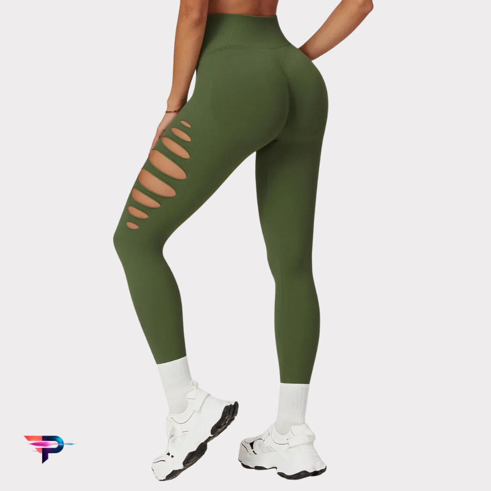 HollowFit - Leggings Mujer Seamless Push Up Cintura Alta