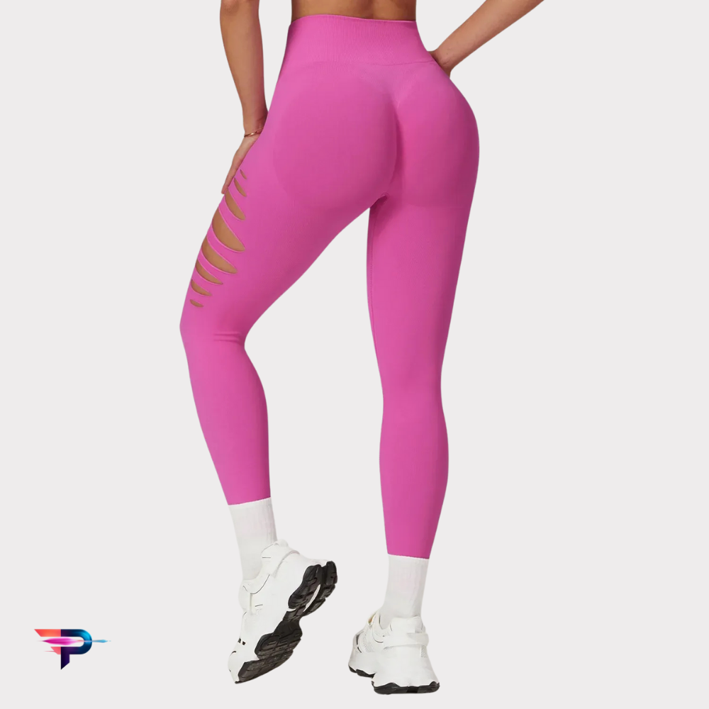 HollowFit - Leggings Mujer Seamless Push Up Cintura Alta