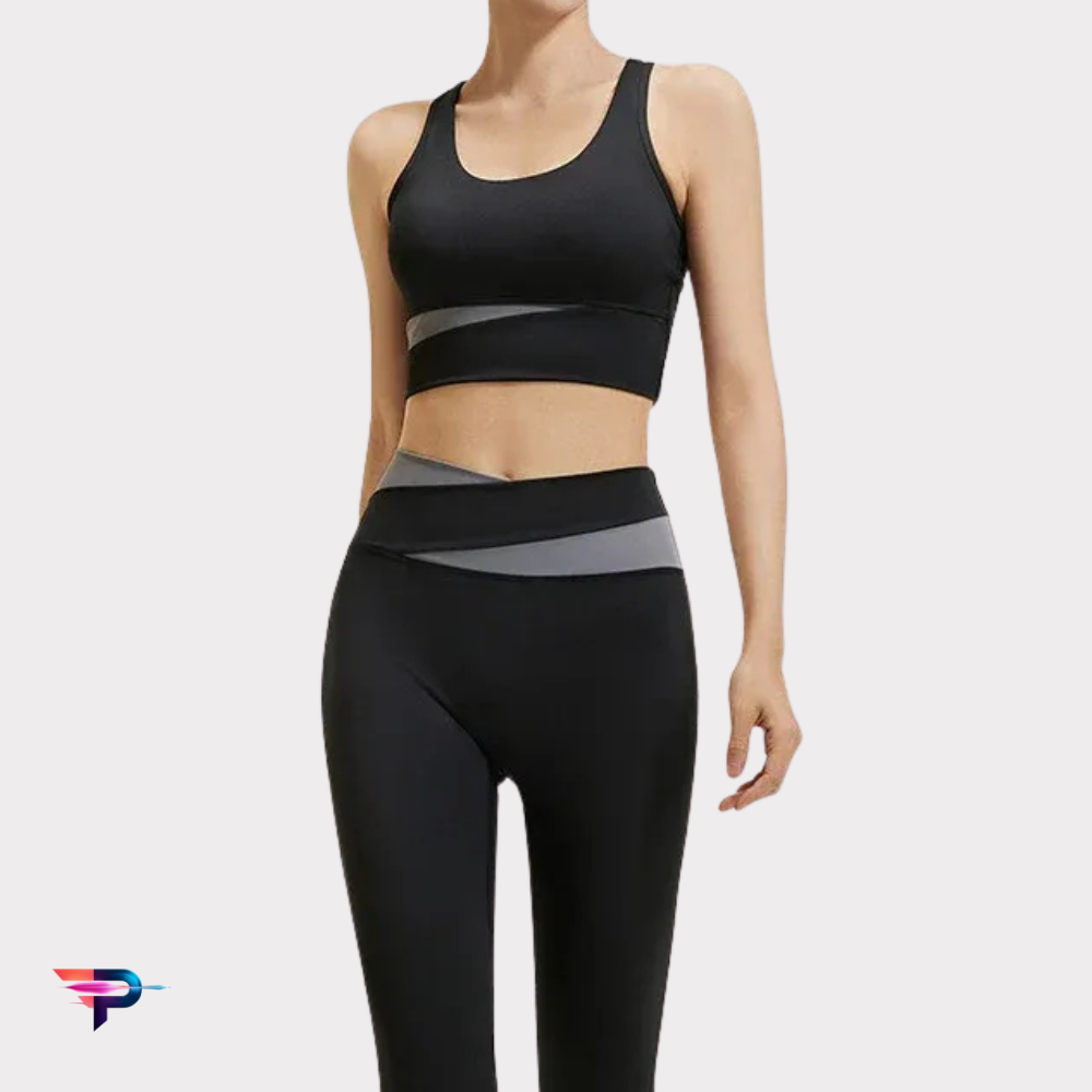 Conjunto Lux Deportivo Mujer: Leggings Push Up Cintura Alta + Sujetador