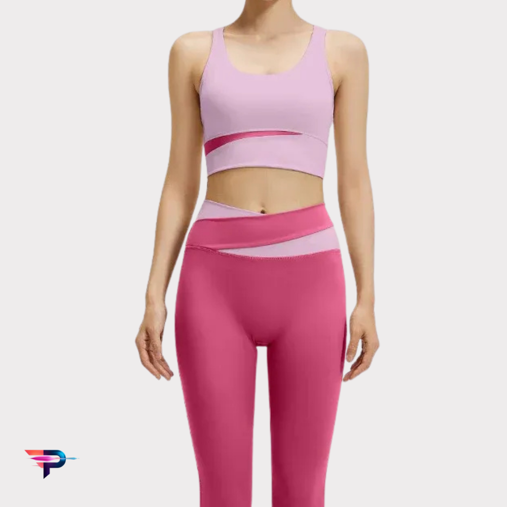 Conjunto Lux Deportivo Mujer: Leggings Push Up Cintura Alta + Sujetador