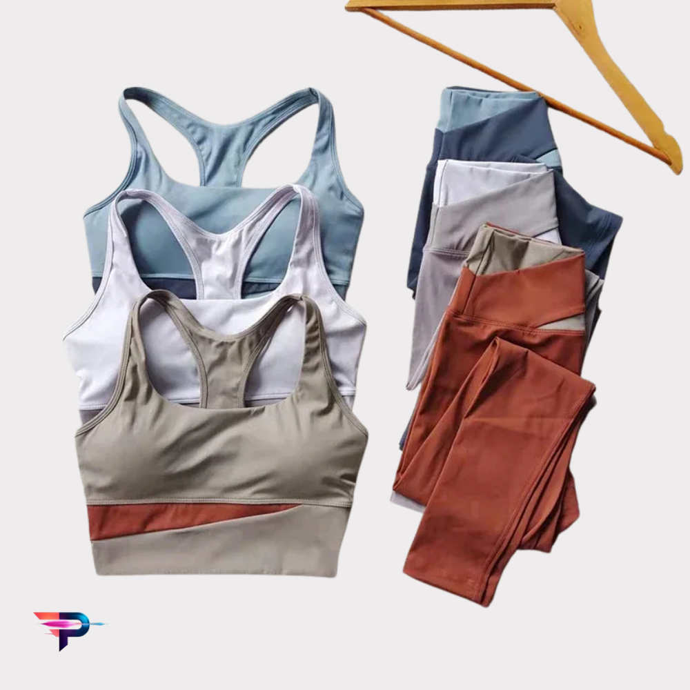 Conjunto Lux Deportivo Mujer: Leggings Push Up Cintura Alta + Sujetador