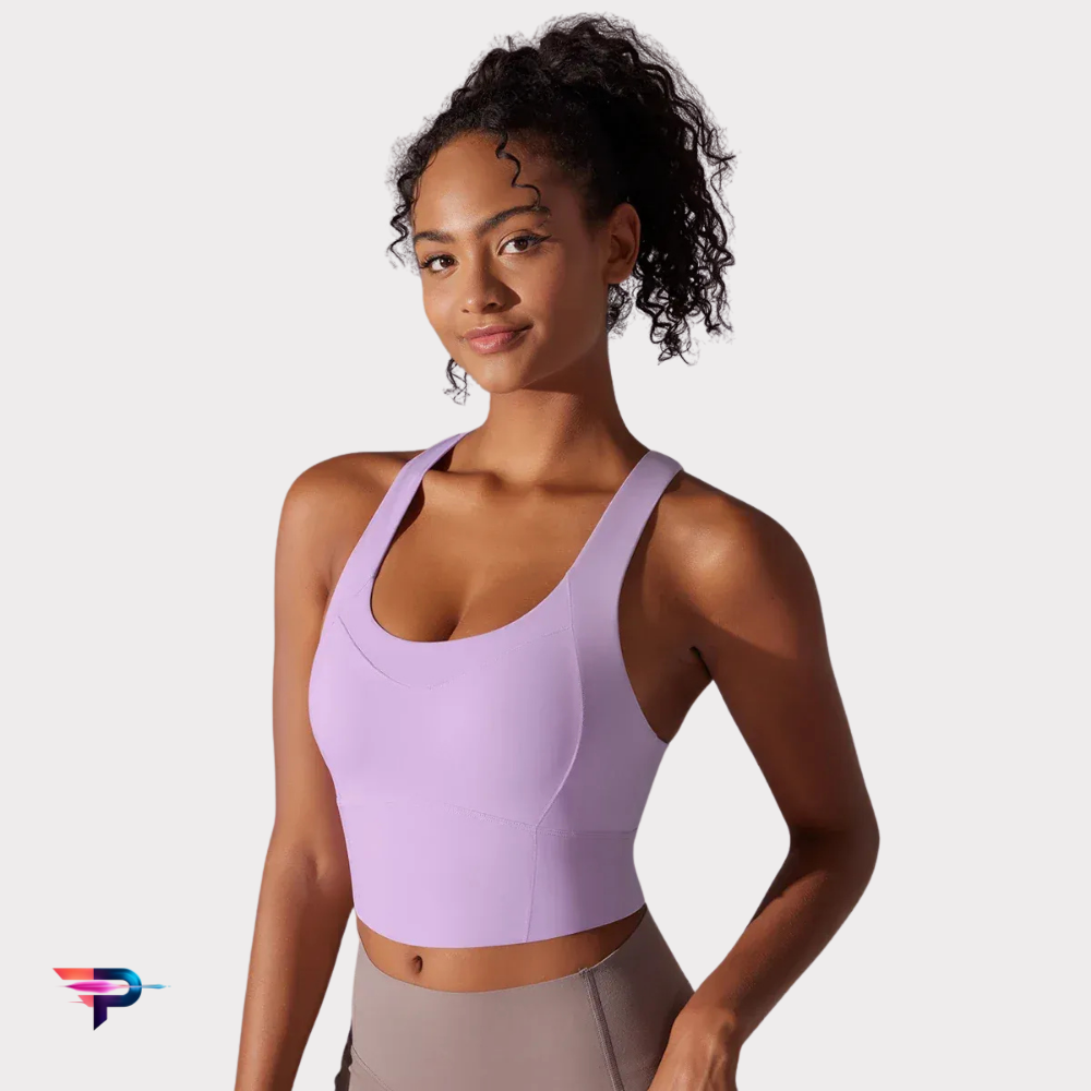 Flex Appeal - Top Deportivo Mujer Nylon Elástico