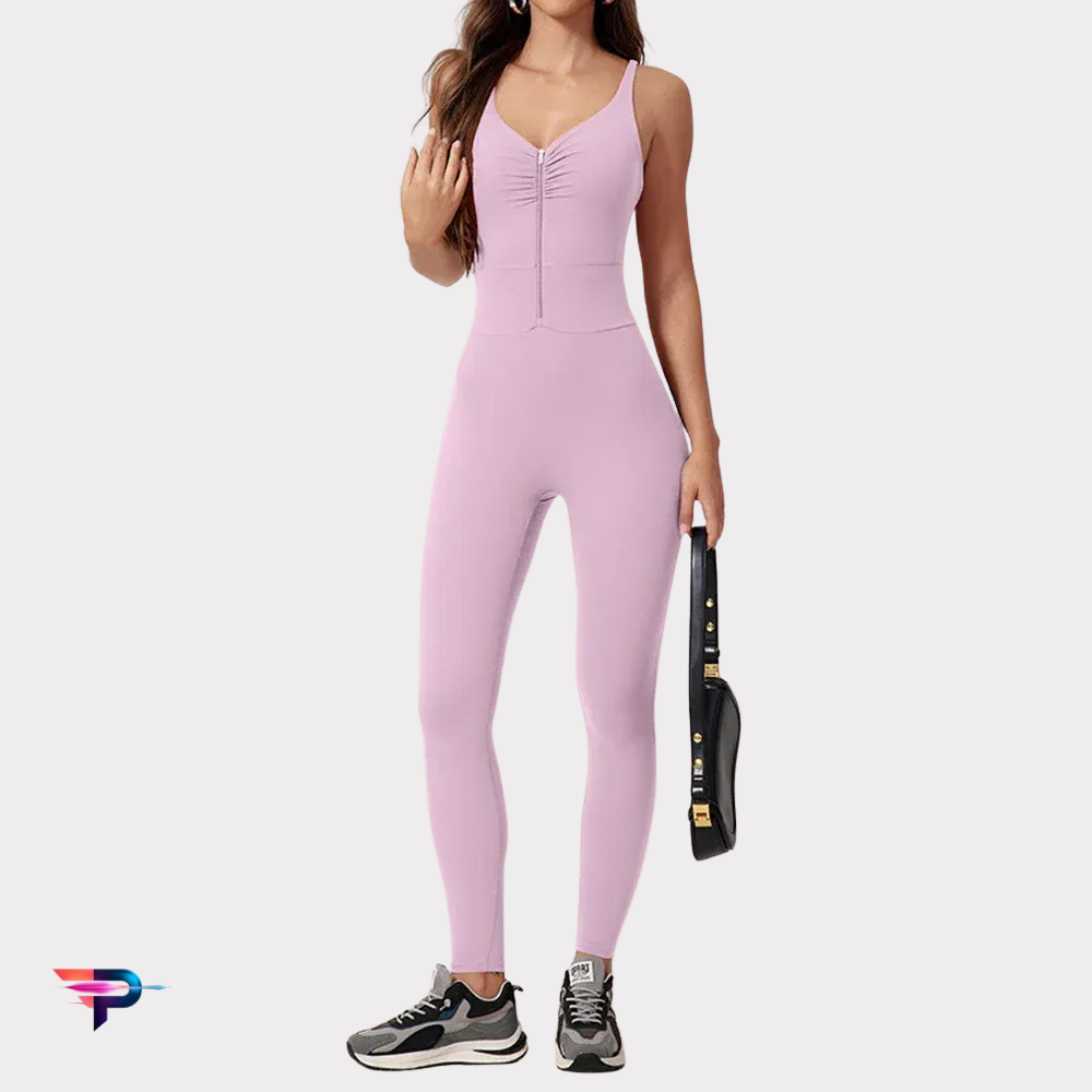 Mono Deportivo Mujer con Cremallera