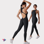 Power Flow - Mono Deportivo Mujer Espalda Descubierta