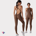 Power Flow - Mono Deportivo Mujer Espalda Descubierta