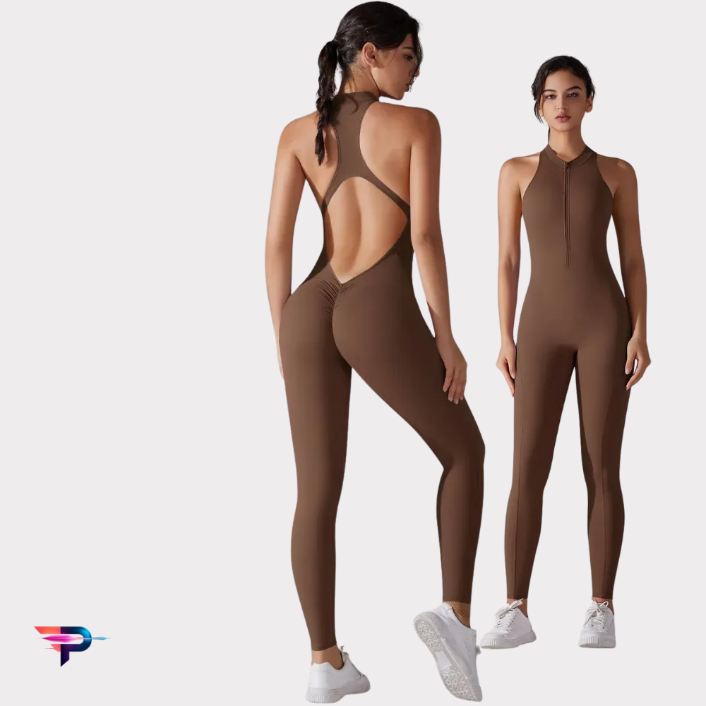 Power Flow - Mono Deportivo Mujer Espalda Descubierta