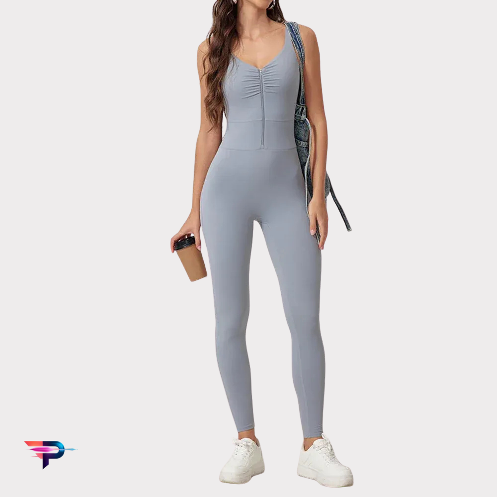 Mono Deportivo Mujer con Cremallera