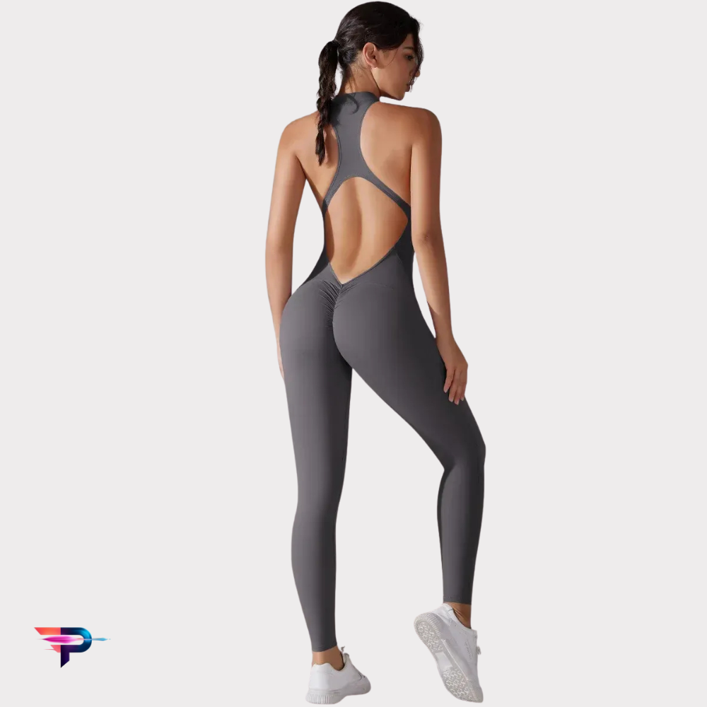 Power Flow - Mono Deportivo Mujer Espalda Descubierta