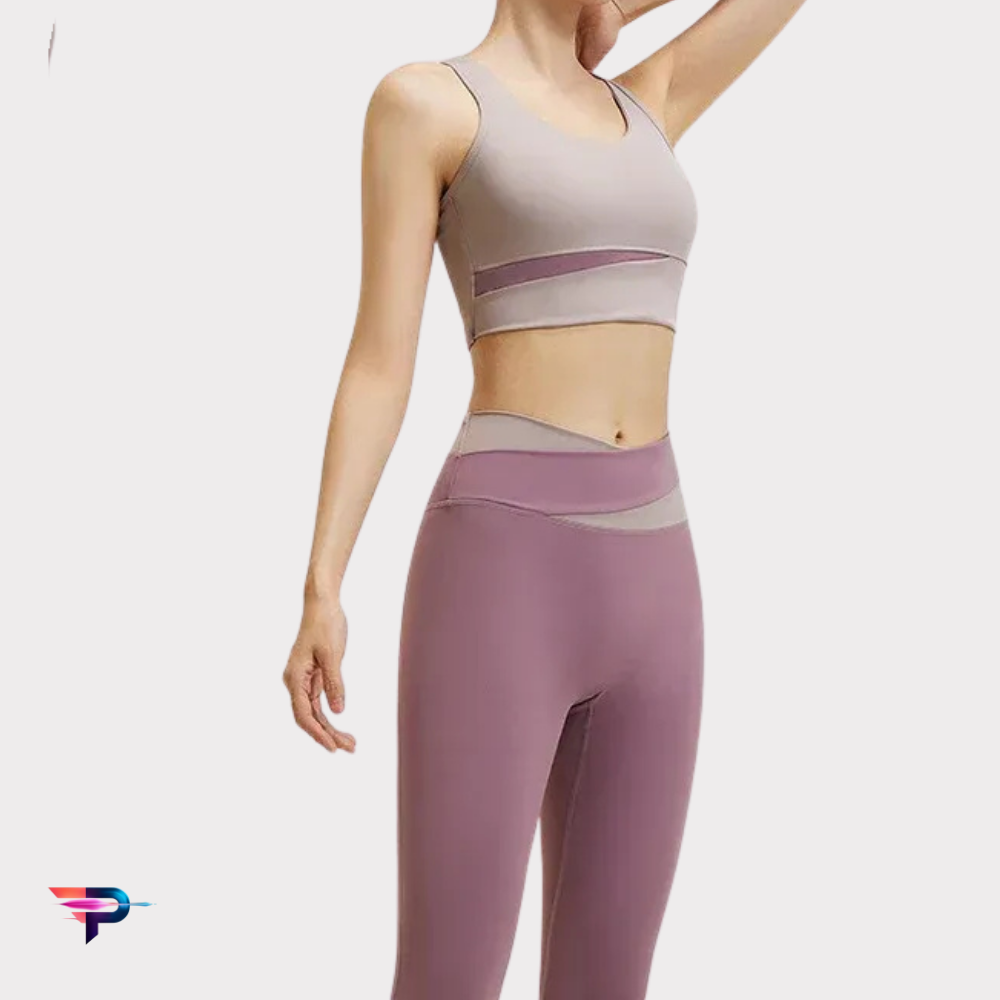 Conjunto Lux Deportivo Mujer: Leggings Push Up Cintura Alta + Sujetador