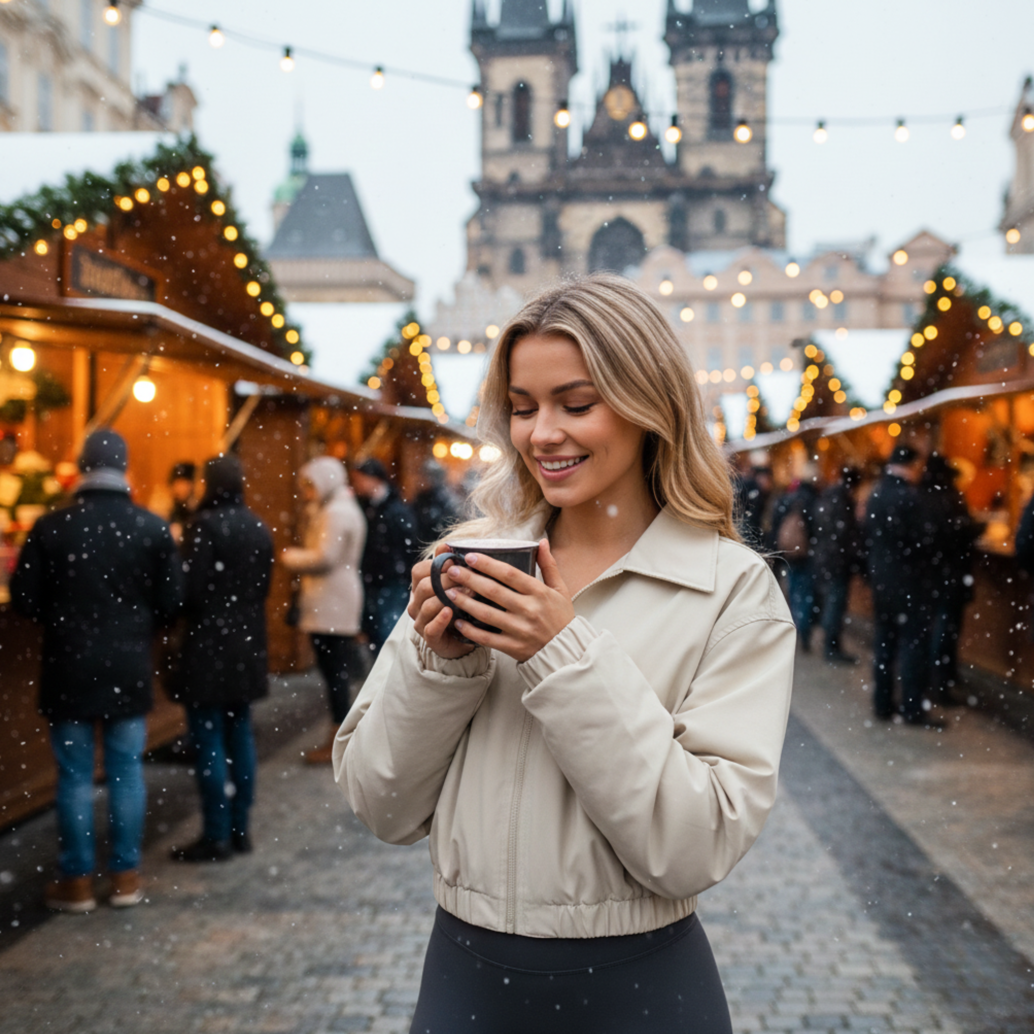 Chaqueta Deportiva Invierno Mujer | Térmica, Cortaviento y Ajuste Suelto