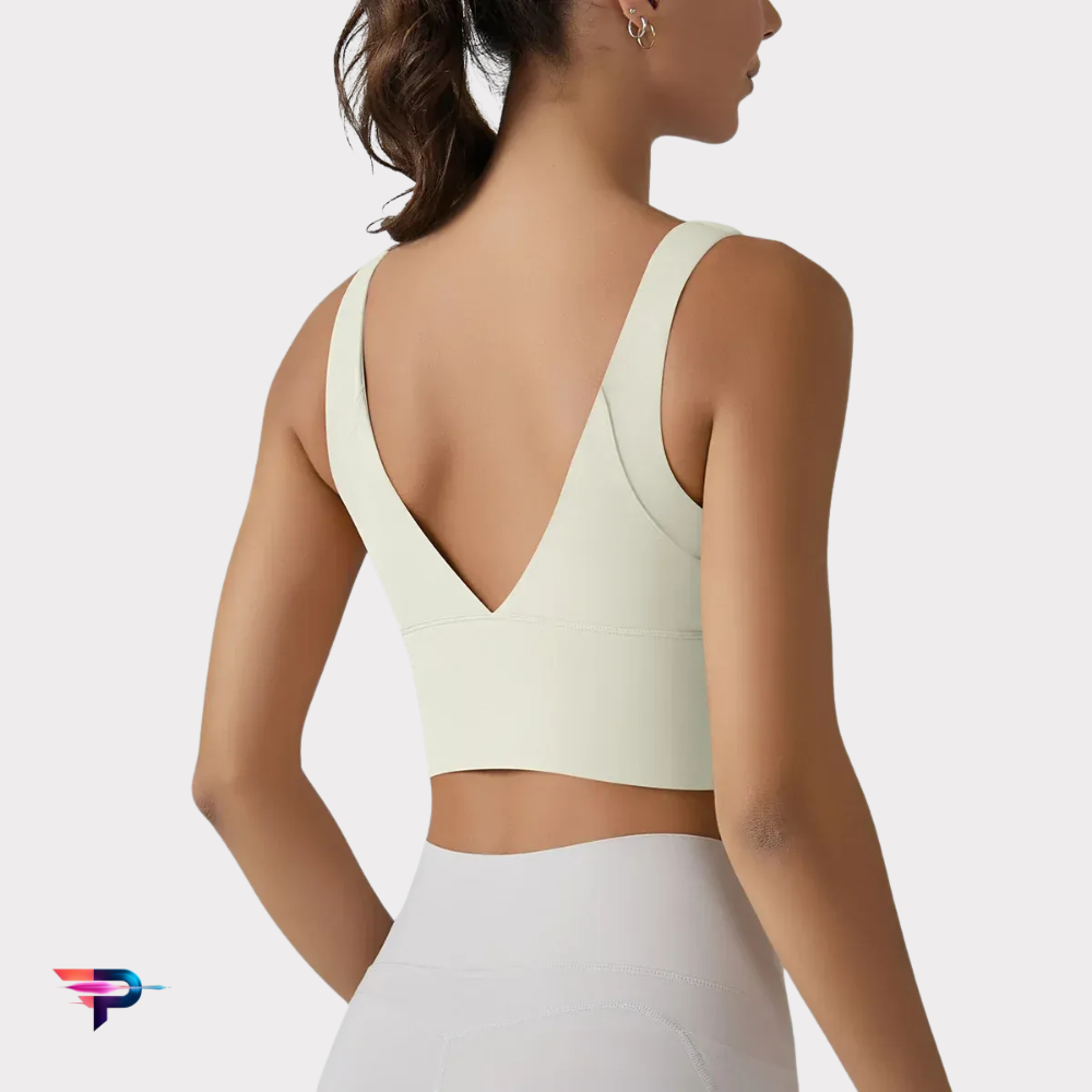 FlexGlow - Top Deportivo Mujer Push Up