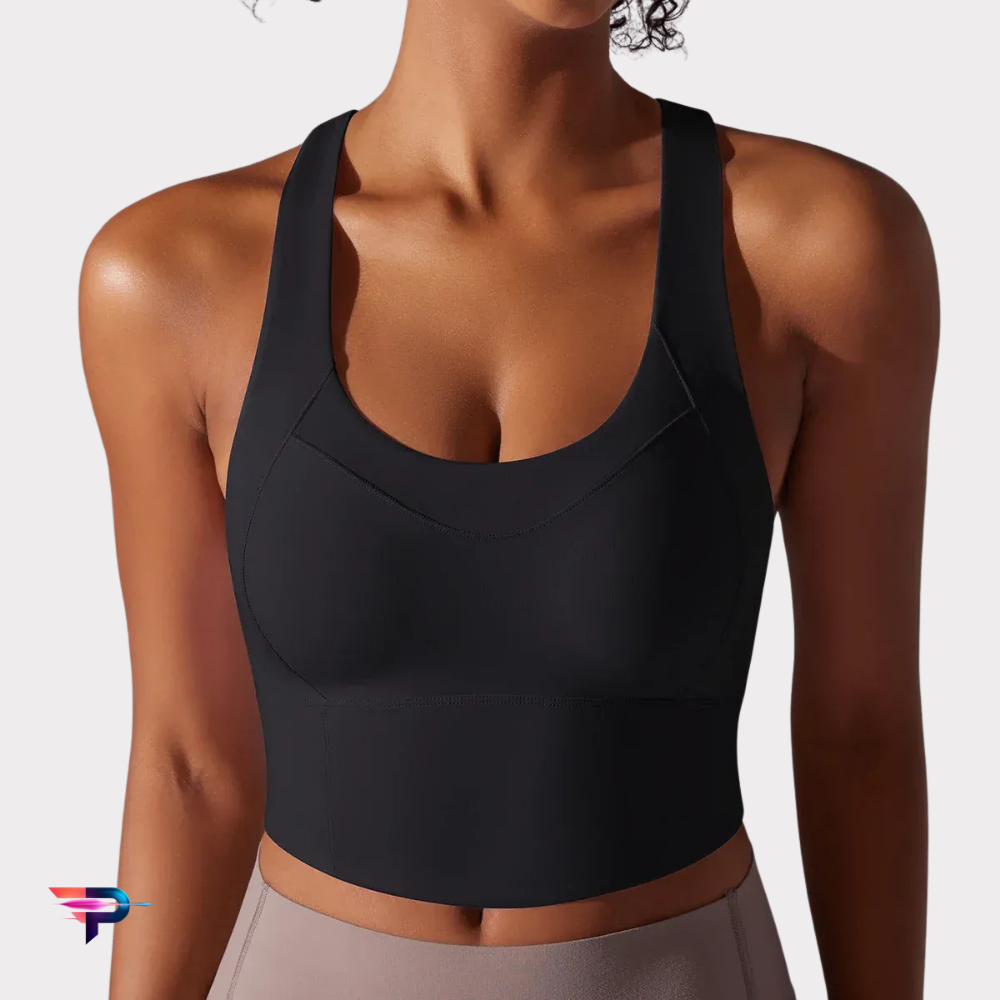 Flex Appeal - Top Deportivo Mujer Nylon Elástico
