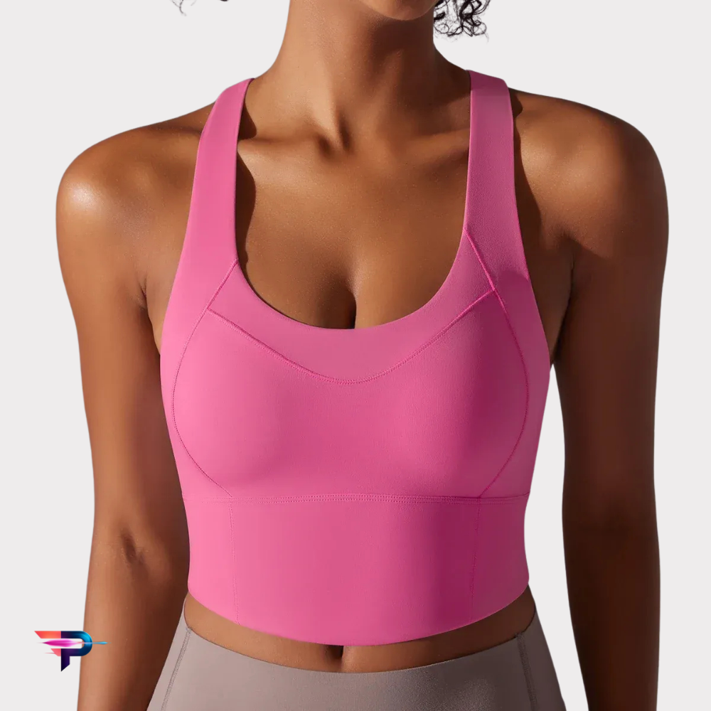 Flex Appeal - Top Deportivo Mujer Nylon Elástico
