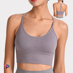 SummerAir - Top Deportivo Mujer Push Up Transpirable