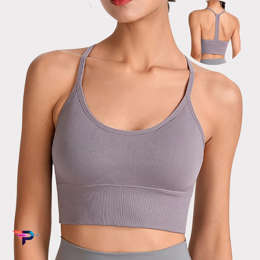 SummerAir - Top Deportivo Mujer Push Up Transpirable