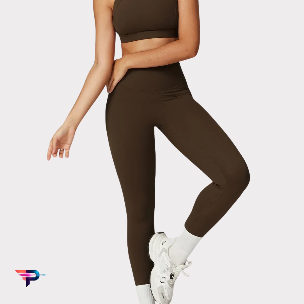 Conjunto LUX FIT Pro Mujer: Sujetador Push Up + Leggings Cintura Alta