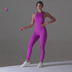 Power Flow - Mono Deportivo Mujer Espalda Descubierta